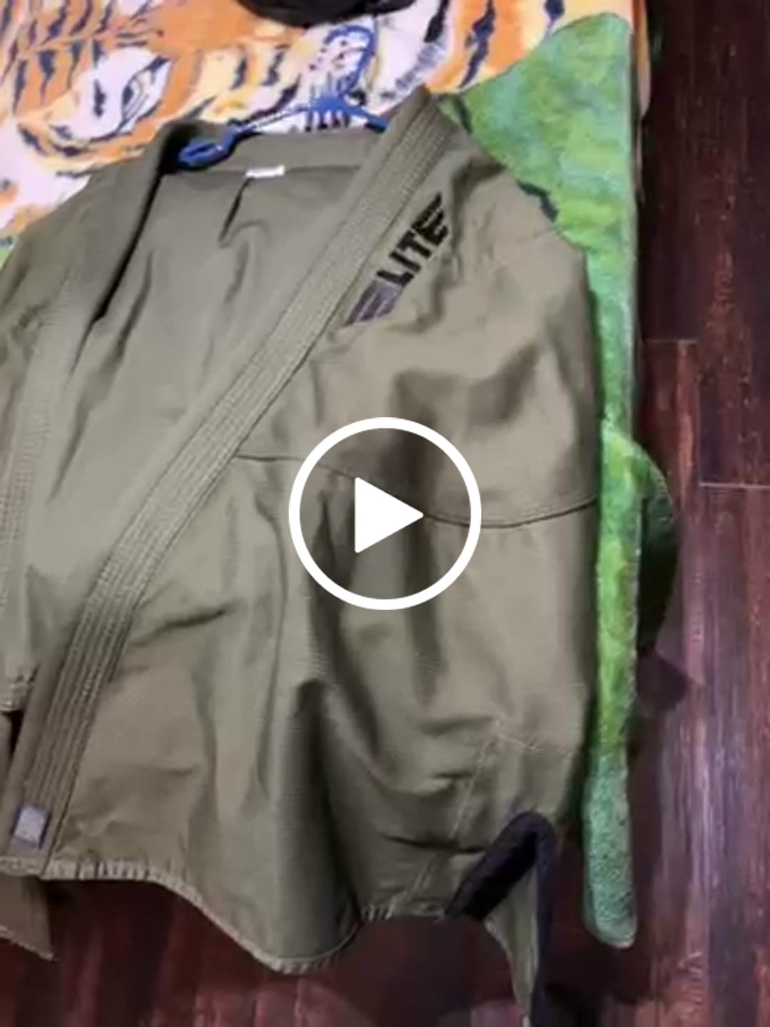 Customer video review of Core Military Green Brazilian Jiu Jitsu Mens BJJ Gi
