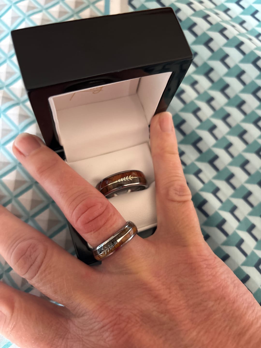 Customer photo review of The Harold Arrow Wonder Ring Set