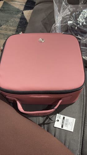 Reseña con foto de un cliente sobre Cosmetiquero Nylon