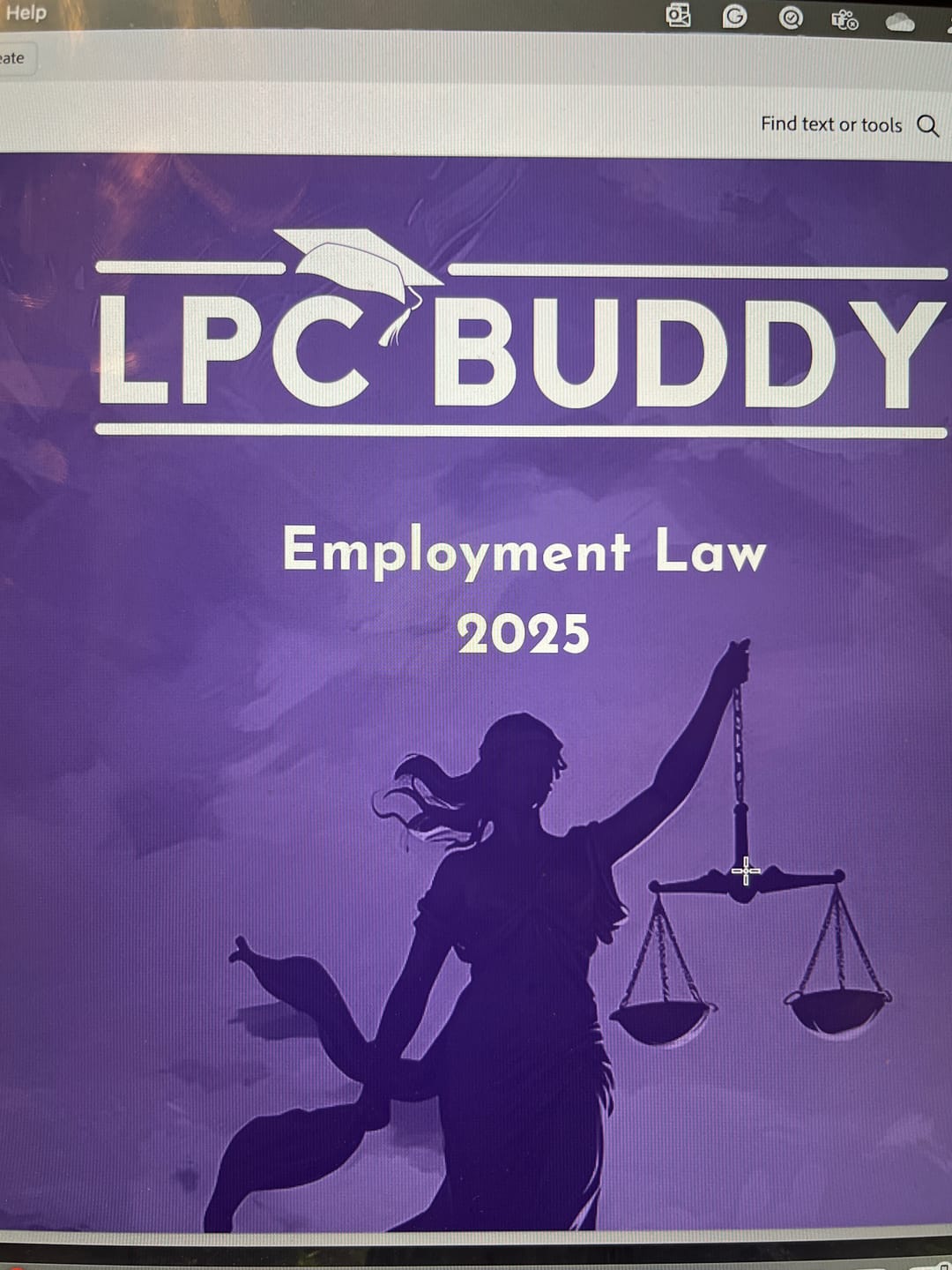 Customer photo review of LPC Buddy™ 2025 | Employment Law | Distinction Level Study Guide for the LPC (Electronic)