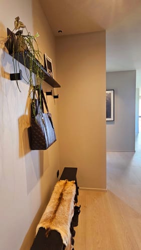 Customer photo review of FOLD Display Ledge 1200