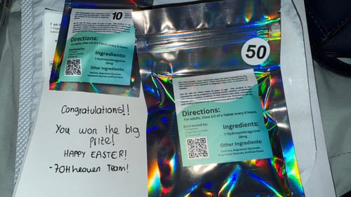 Customer photo review of 7-OH HEAVENLY TABLETS (18 MG)