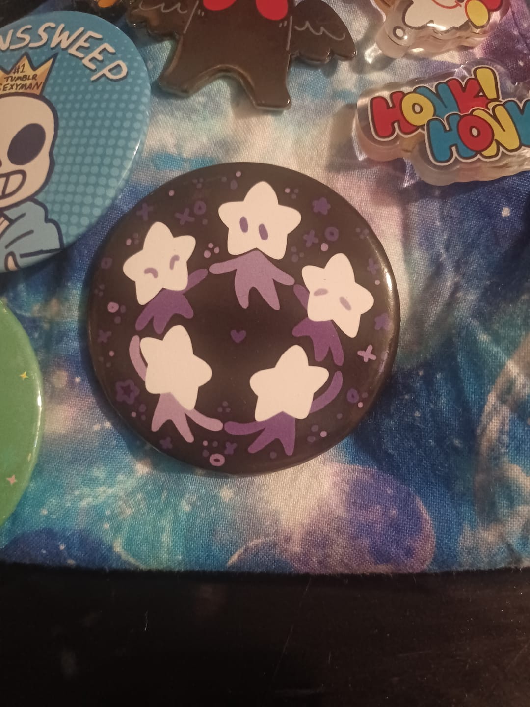 Customer photo review of Star Babies Large Button