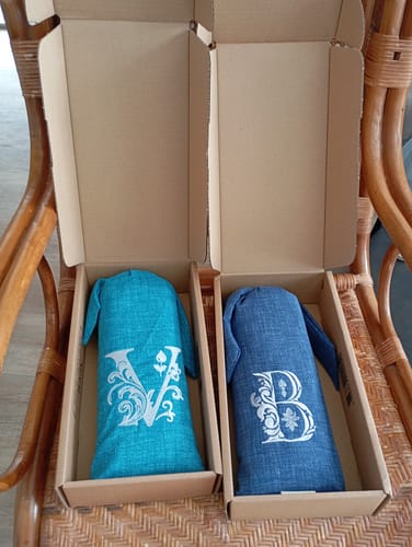 Customer photo review of Polštář wellness s levandulí vyšívaný Písmeno