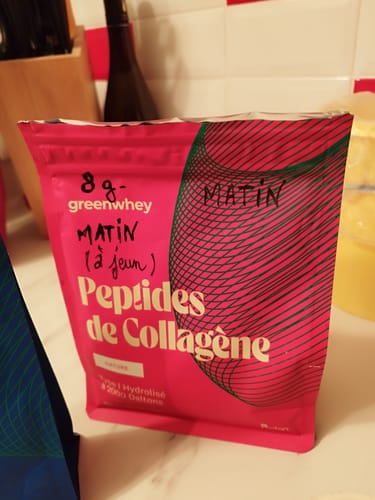 Customer photo review of Peptides de Collagène PEPTAN®