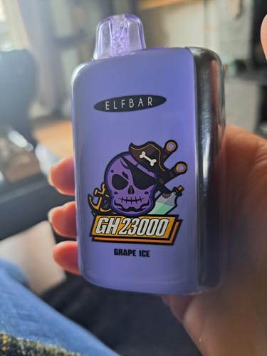 Customer photo review of ELFBAR - GH23000 - 23000 Bouffées - 2% de nicotine - Puff Jetable / Vape Disposable