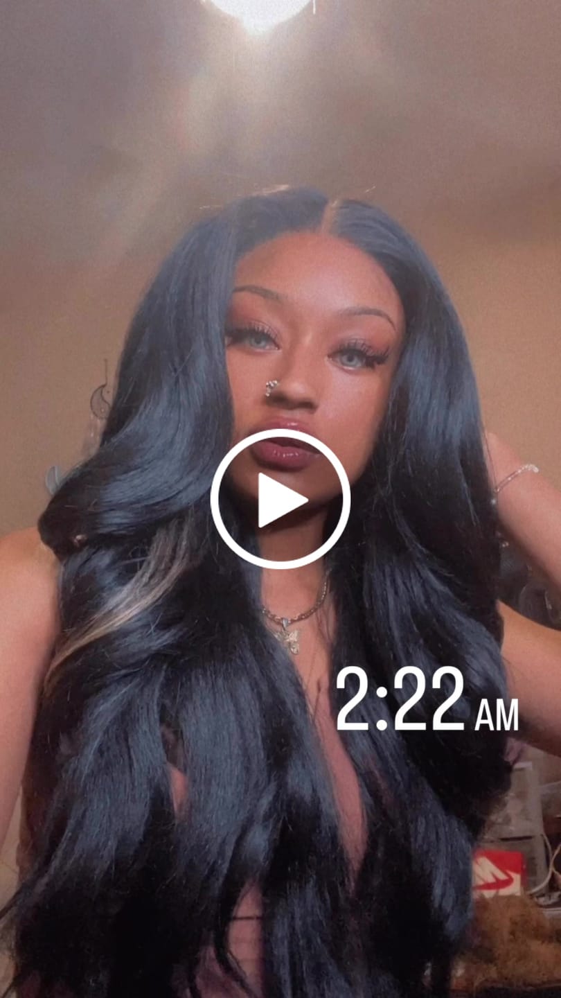Customer video review of Sensationnel Bare Lace Glueless Extra Transparent Luxe 13X6 Lace Front Wig - 13X6 UNIT 4