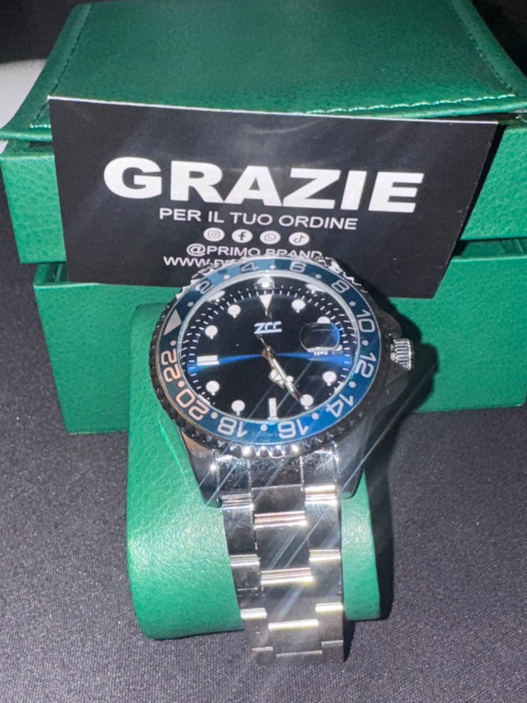 Customer photo review of Orologio Rolly -Blu e Silver