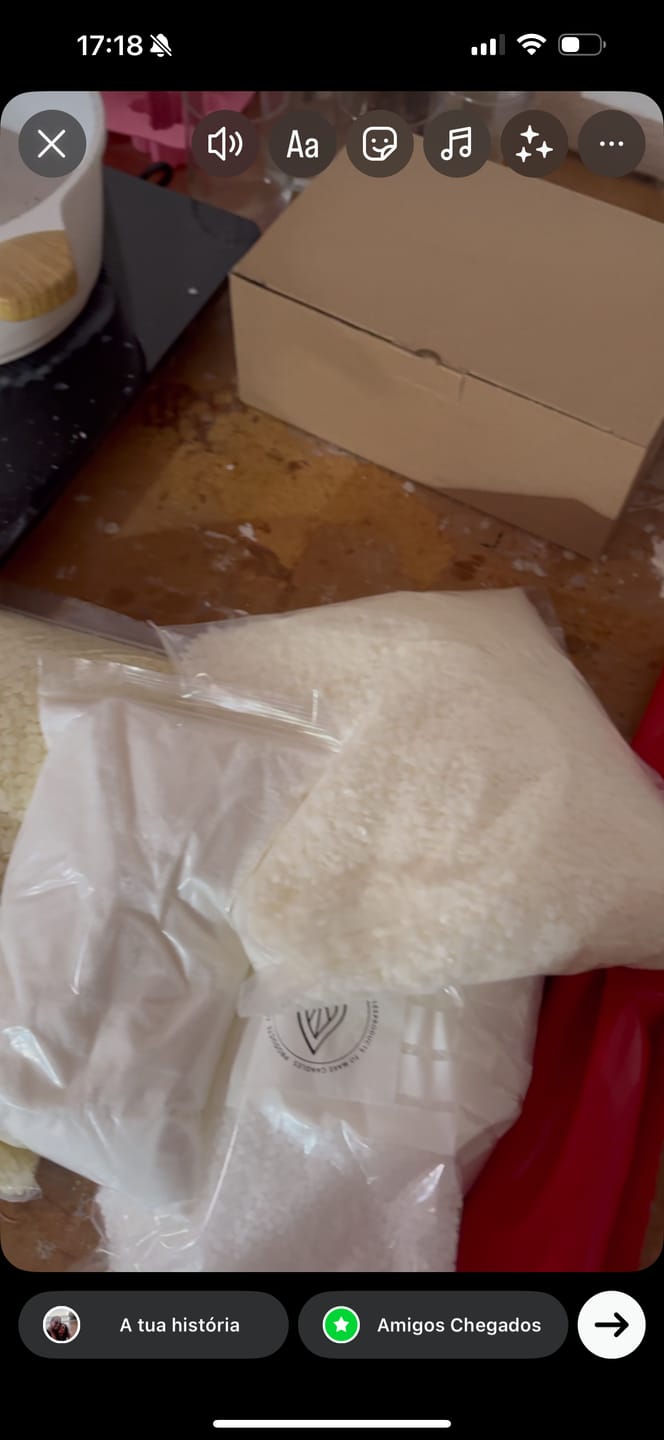 Customer photo review of Cera de Abeja Blanca (Cera Alba)