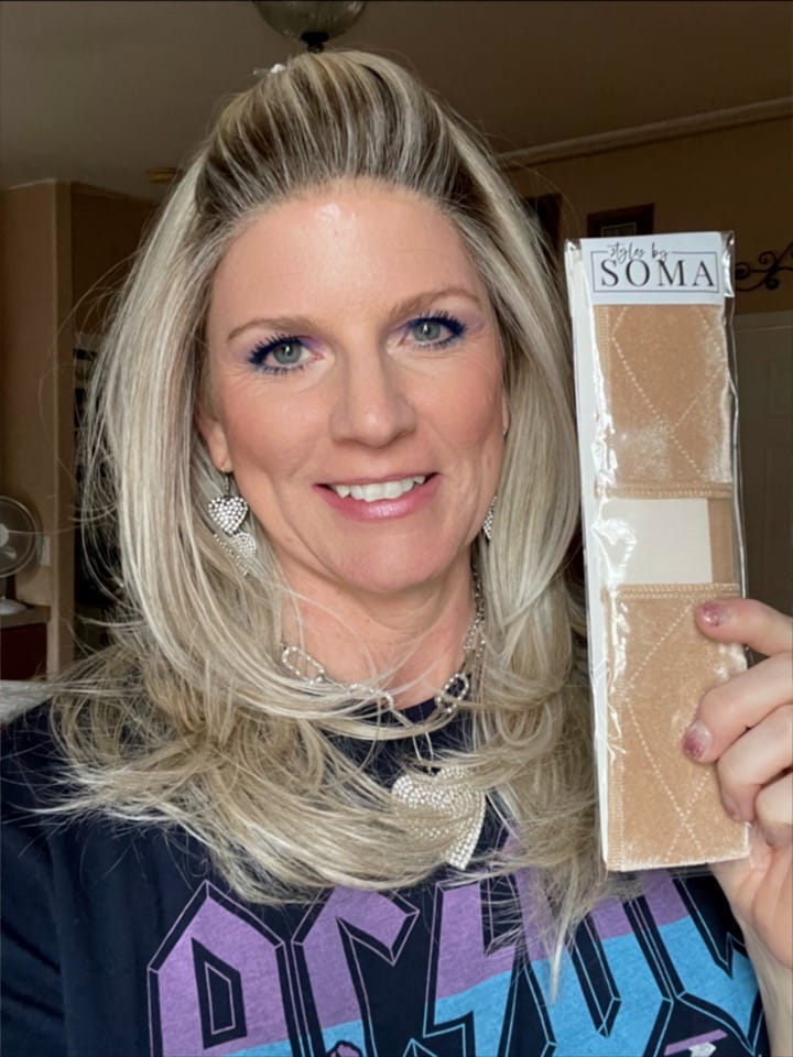 Customer photo review of FREE VELVET WIG GRIP