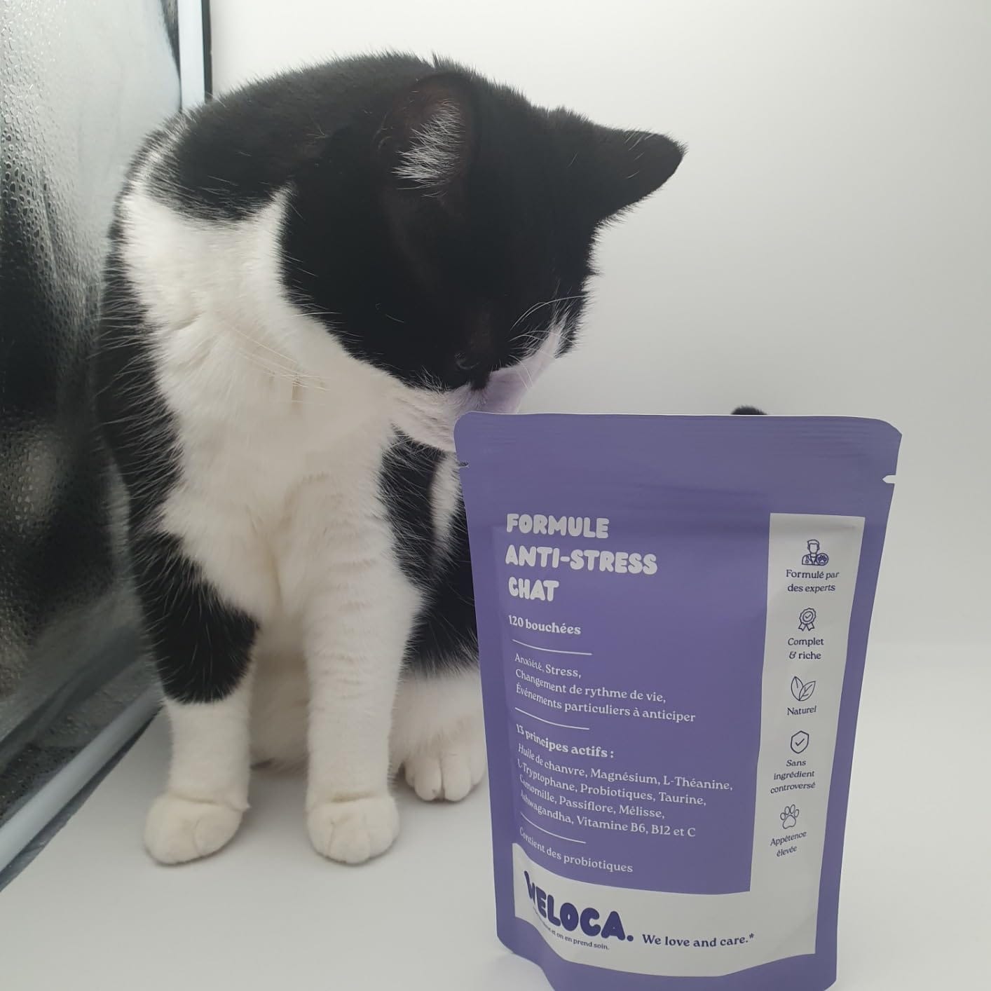 Customer photo review of Complément anti-stress  | Chat