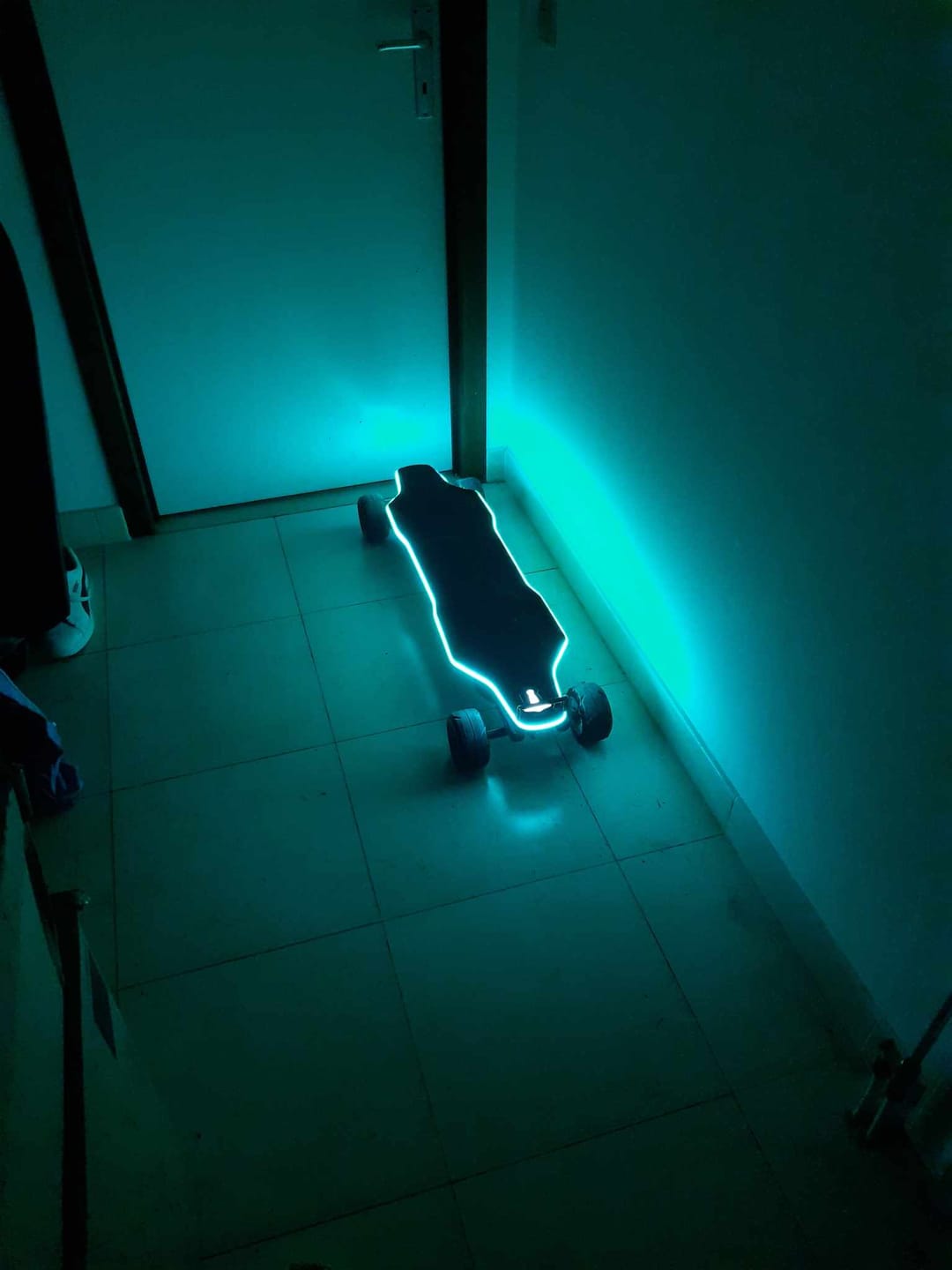 Customer photo review of Backfire Zealot X2 Gear Drive Electric Skateboard with Major V3 Remote