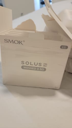 Customer photo review of SMOK Solus 2 Mesh Replacement Pods (3x Pack)