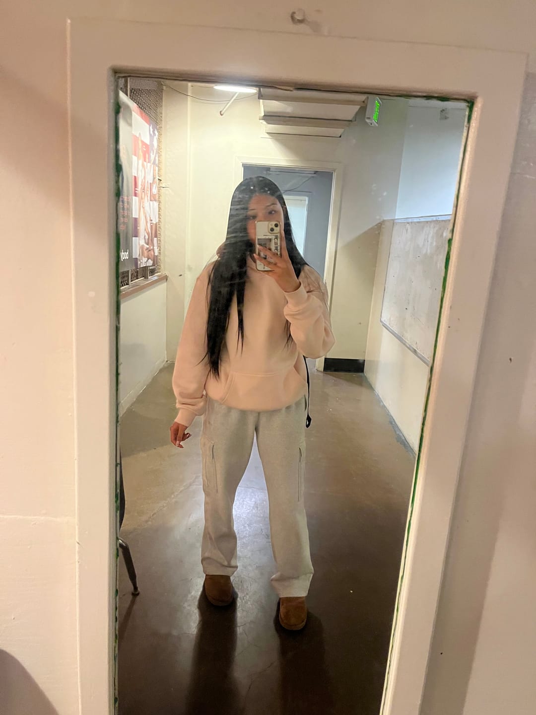 Customer photo review of COZY Hoodie (pink marshmallow)