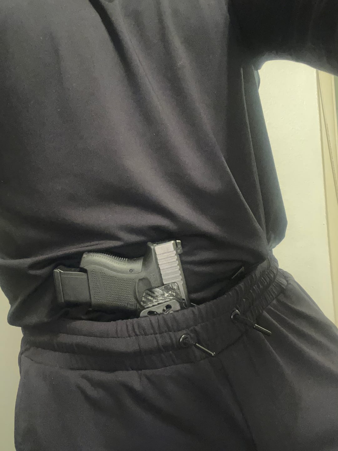 Customer photo review of Carrier Shorts Mk.II - Midnight Black 7"