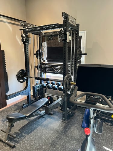 Customer photo review of ANUBIS™-1.0 Half Rack Functional Trainer