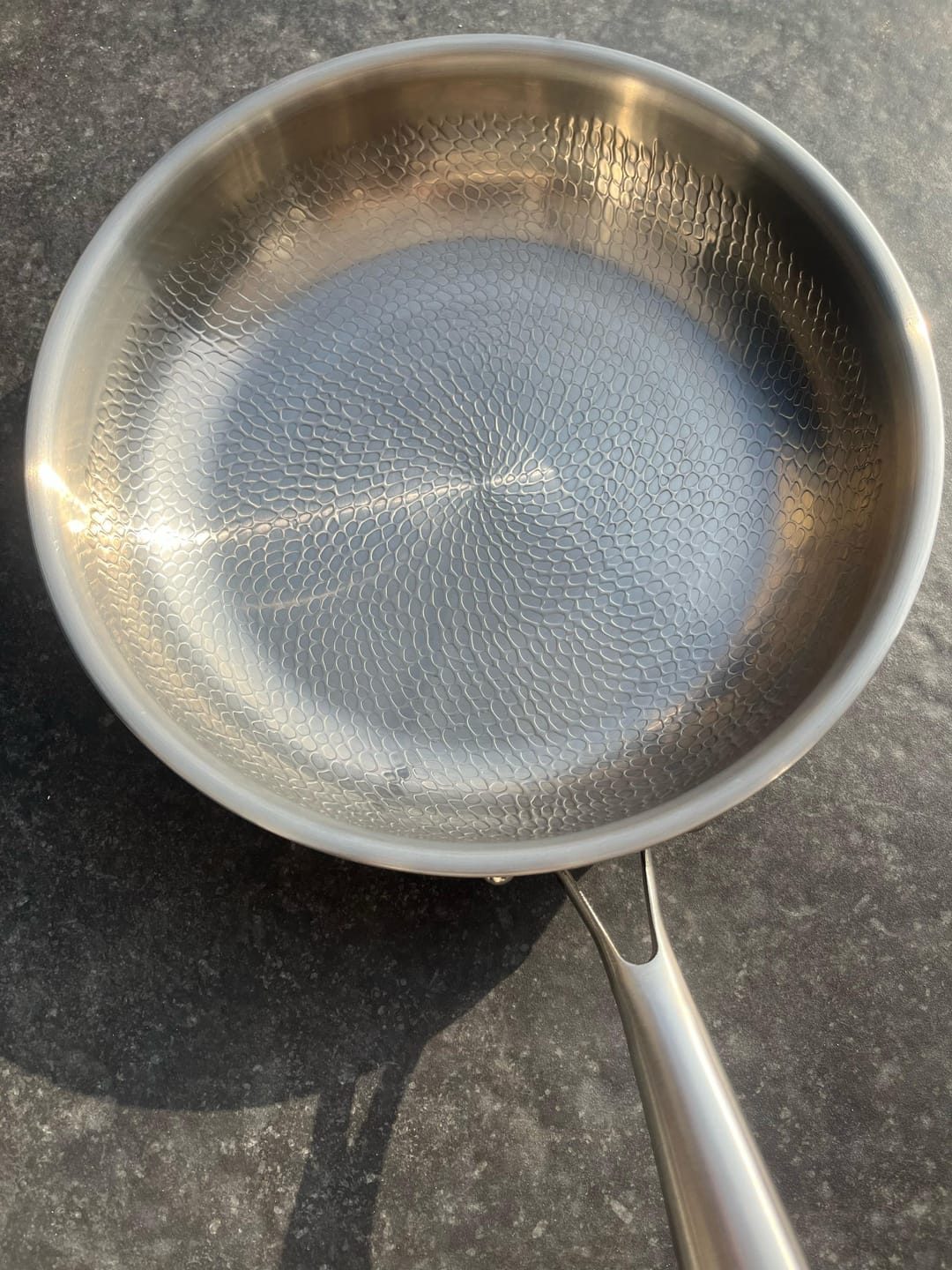 Customer photo review of Chef Solutions™ Titanium Hammered Pan
