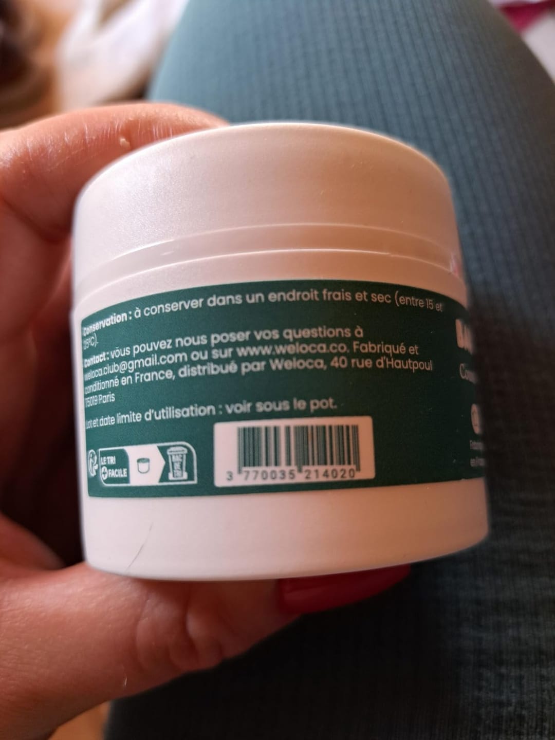Customer photo review of Baume réparateur | Chiens et chats