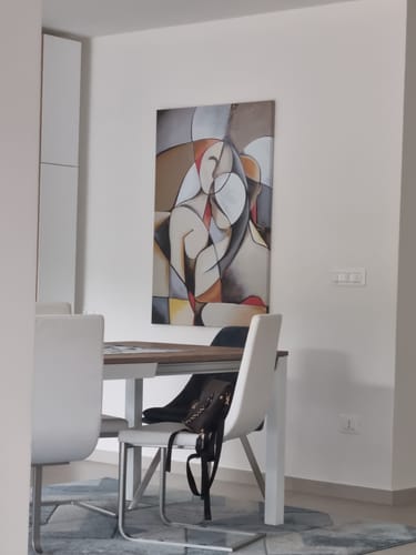 Customer photo review of Pablo Picasso - Donna Sognante Astratta