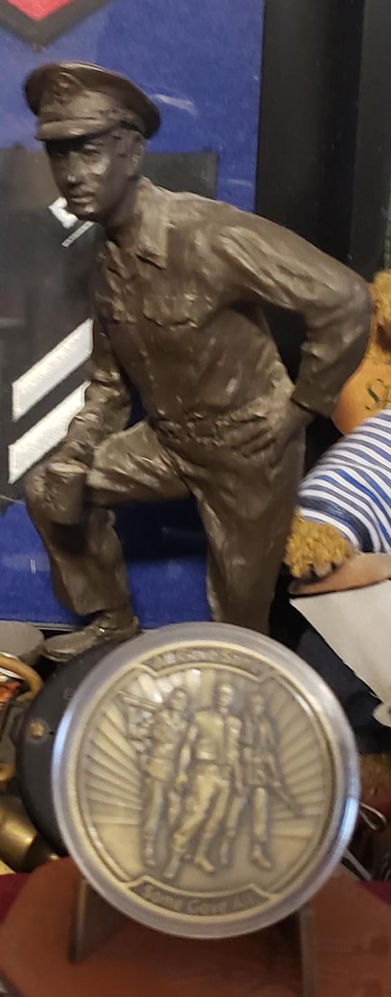 Customer photo review of Fallen Yet Not Forgotten Coin Stand