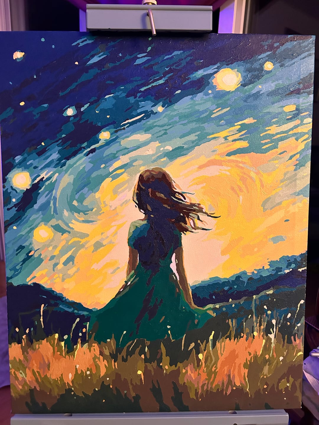 Customer photo review of Starlit Contemplation