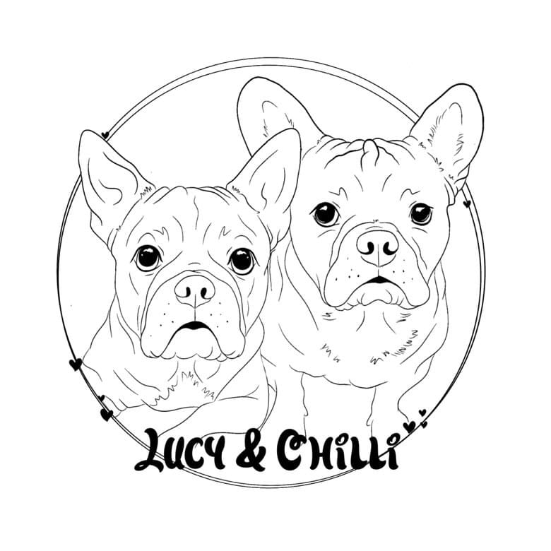 Customer photo review of LineArt-Zeichnung