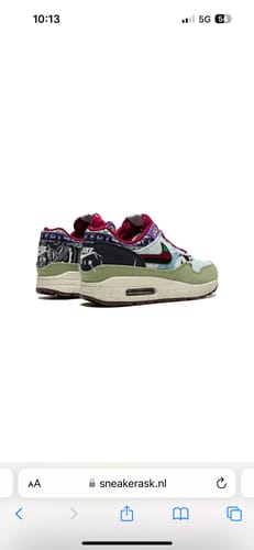 Customer photo review of Nike Air Max 1 SP Concepts Mellow
