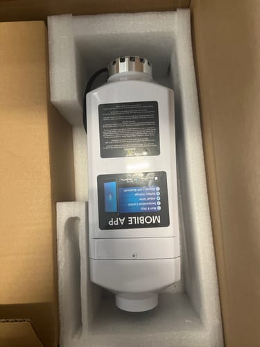 Customer photo review of Air Bluetooth Diesel Air Heater 2kW 12V/24V