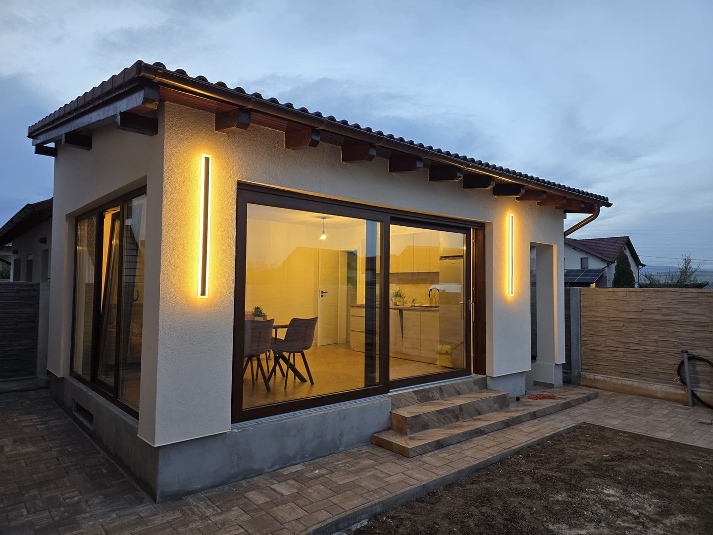 Customer photo review of Bara Luminoasa LED Exterior IP65 220V