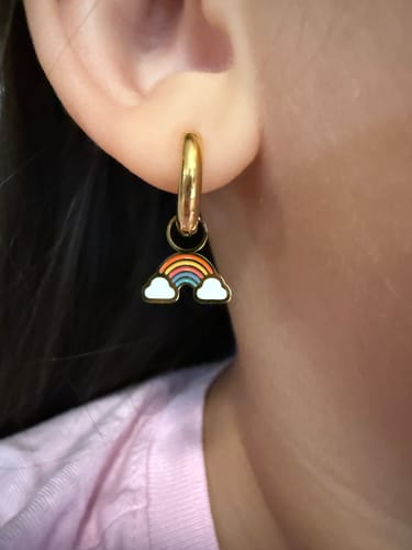 Customer photo review of Rainbow Sunset Charms