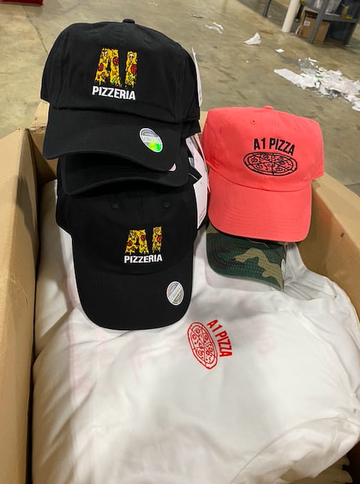 Customer photo review of Dad Hat Packages (Embroidered)