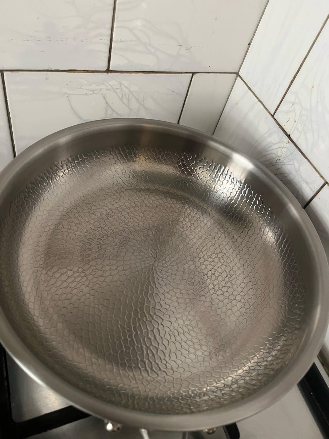 Customer photo review of Chef Solutions™ Titanium Hammered Pan