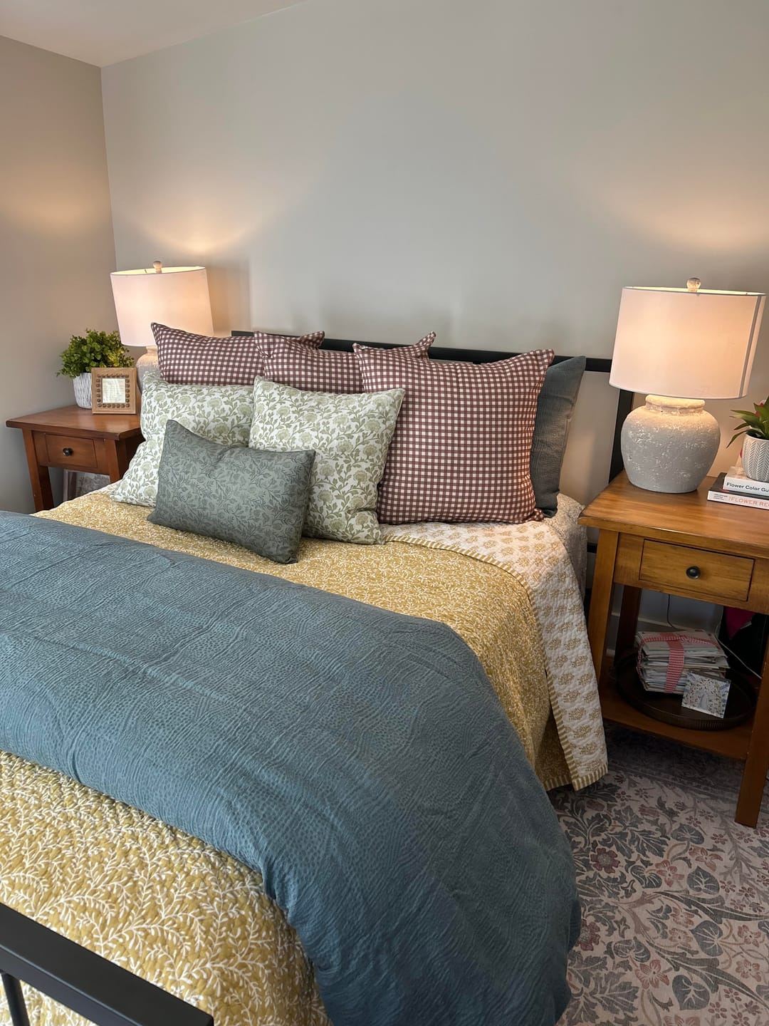 Customer photo review of Faye in Blue - 12x20" | 12x40"