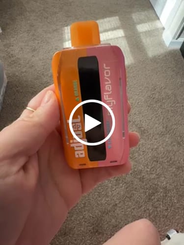 Customer video review of Adjust MyFlavor 40000 Disposable Vape (5%, 40000 Puffs)