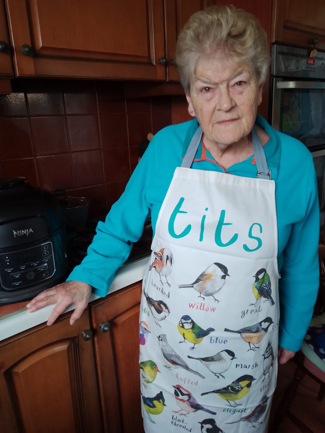 Customer photo review of Tits Apron