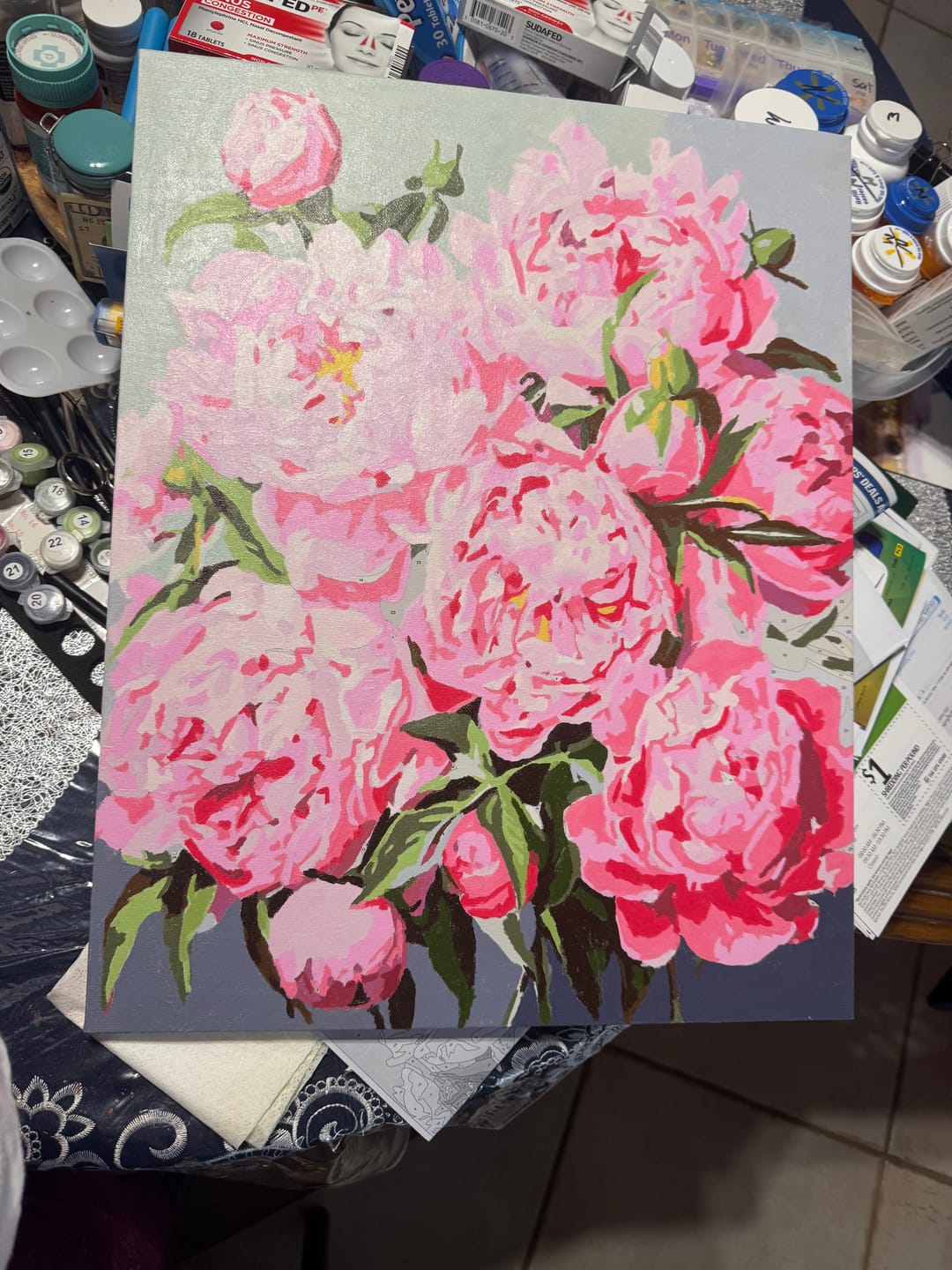 Customer photo review of Pink Peony Perfection