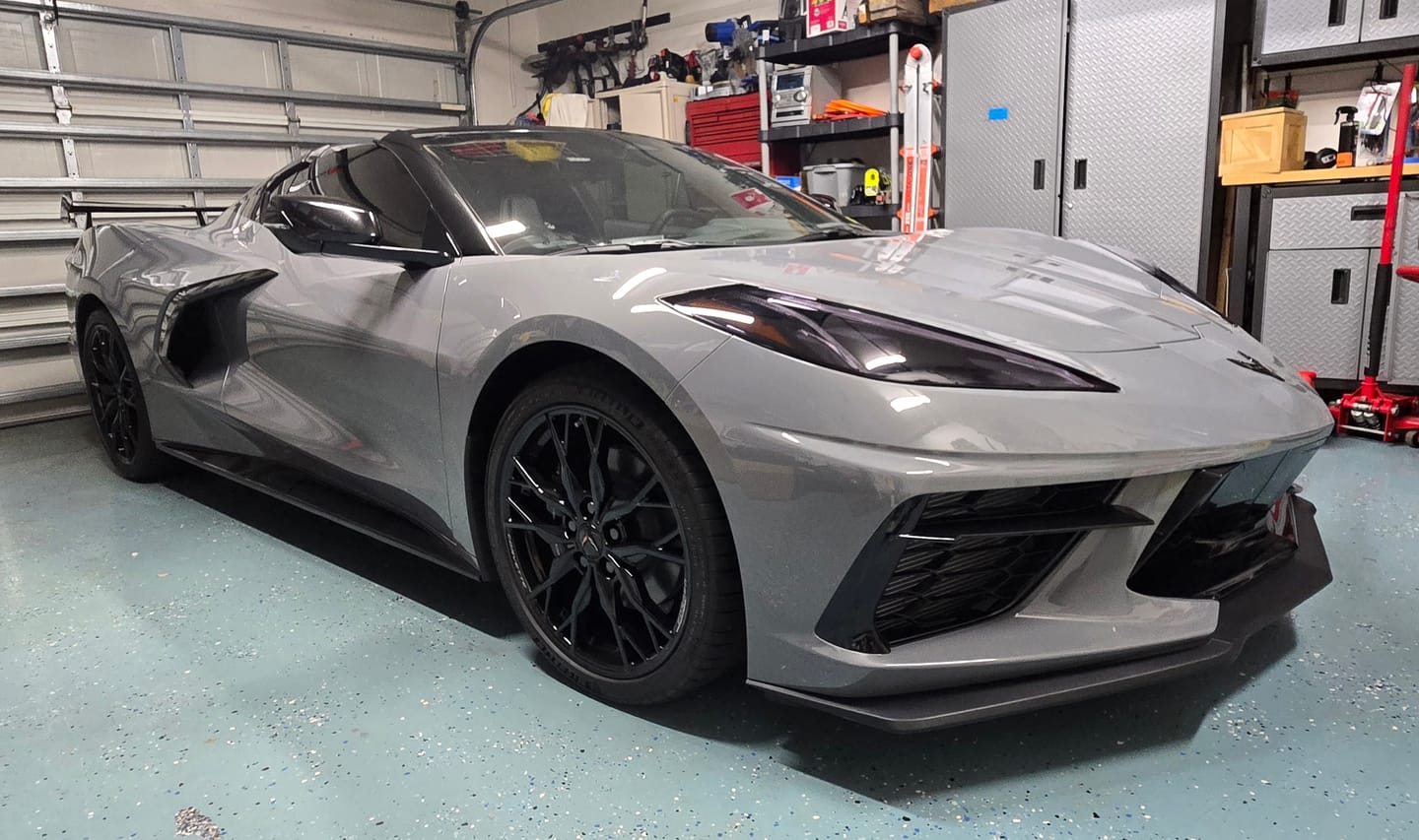 Customer photo review of Corvette C8 EOS Performance Side Skirts
