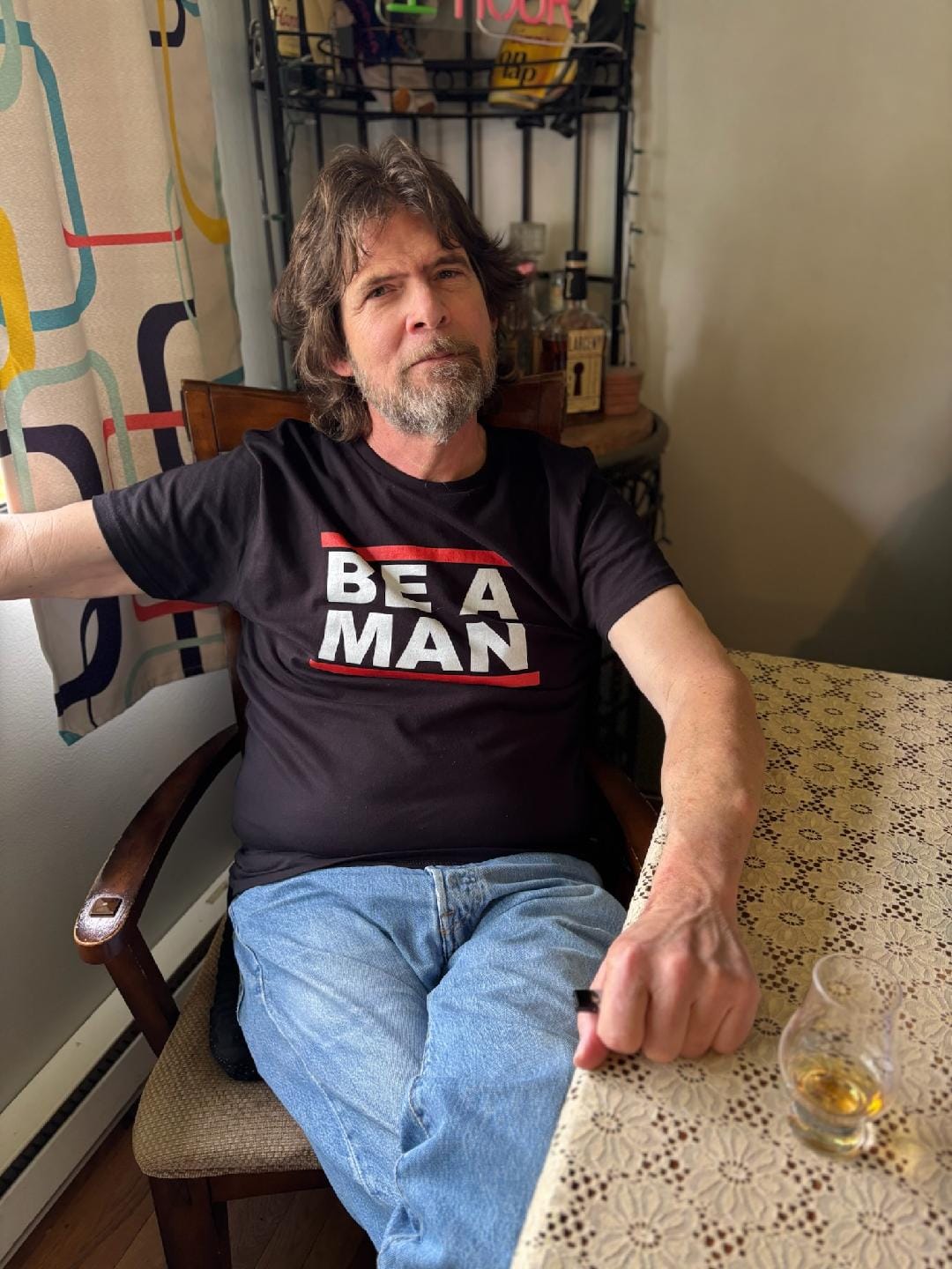 Customer photo review of Personalized Be A Man Reel