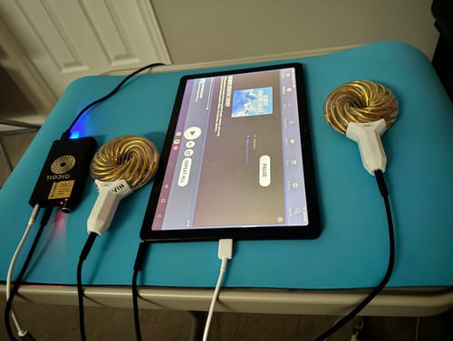 Customer photo review of Qi Coil™ 3S Rife Machine System with Resonant Console 2