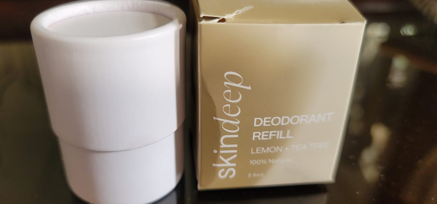 Customer photo review of DEODORANT REFILL POD