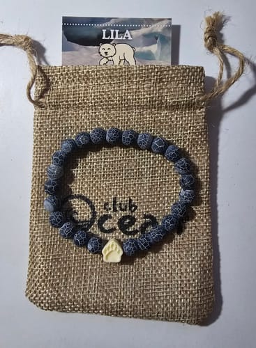 Customer photo review of Shark Tracking Bracelet