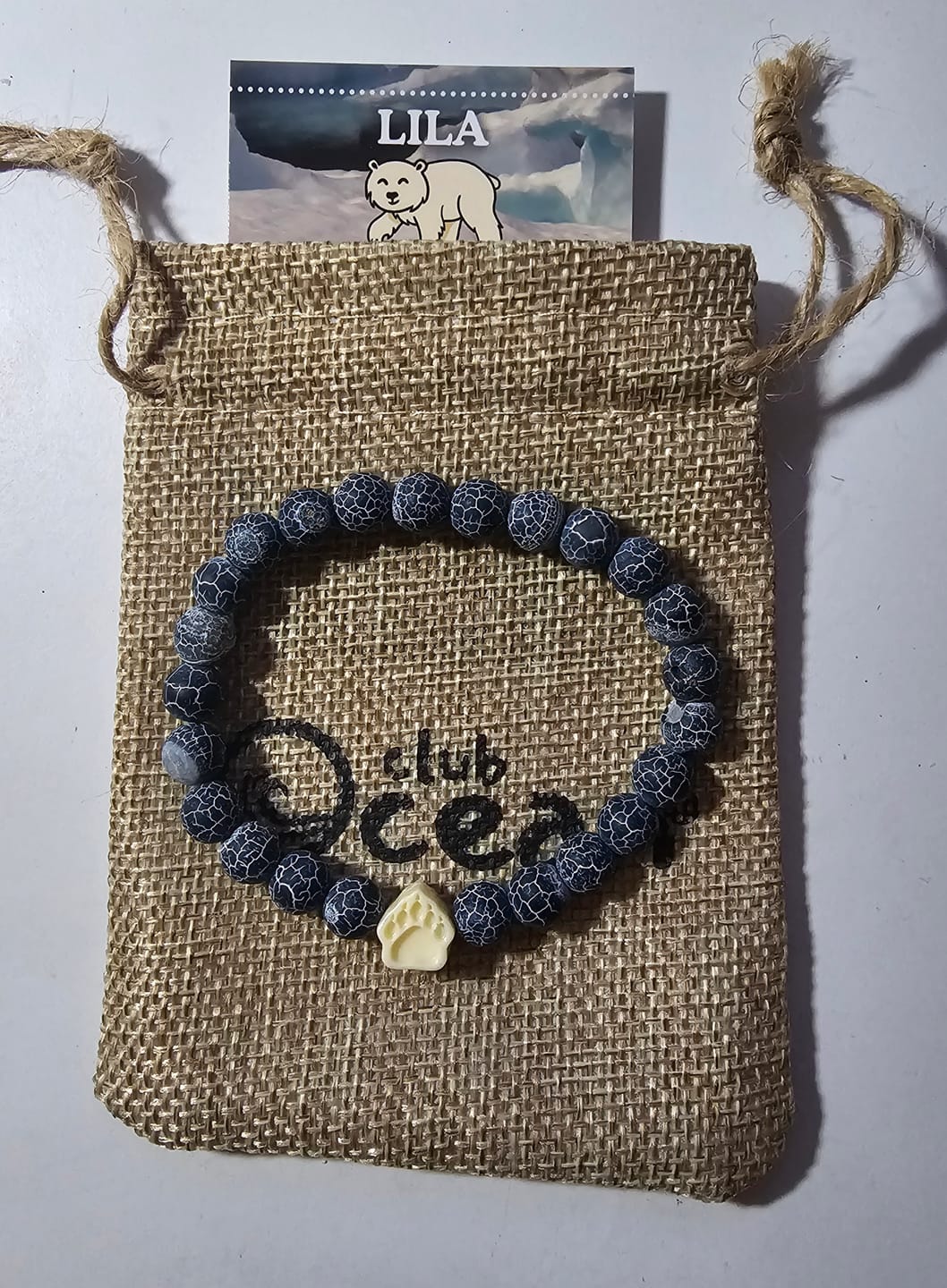 Customer photo review of Shark Tracking Bracelet