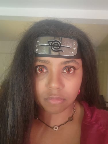 Customer photo review of Naruto Akatsuki Member Robe Cosplay & Halloween Costume