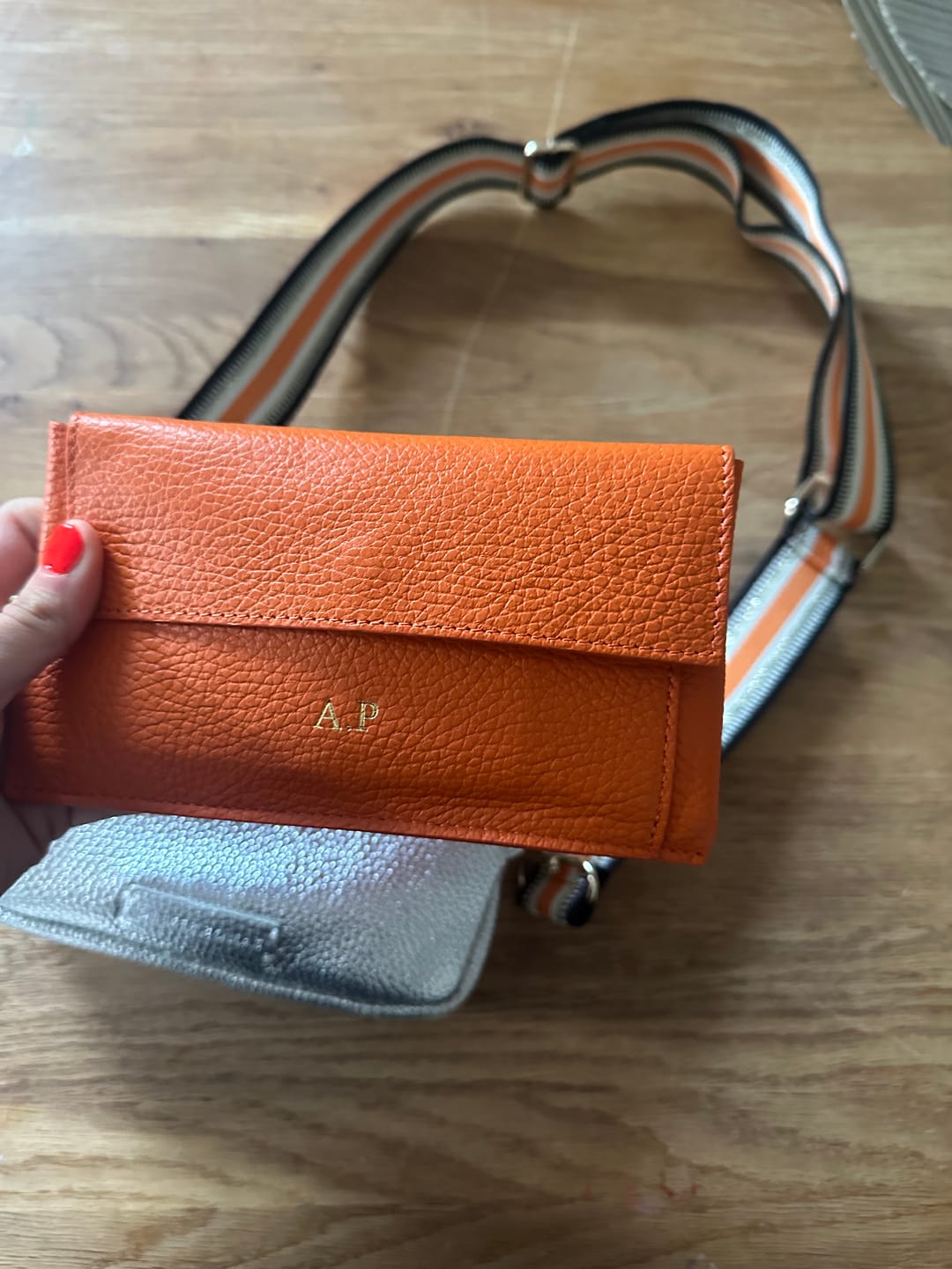 Customer photo review of Leather Lady Wallet