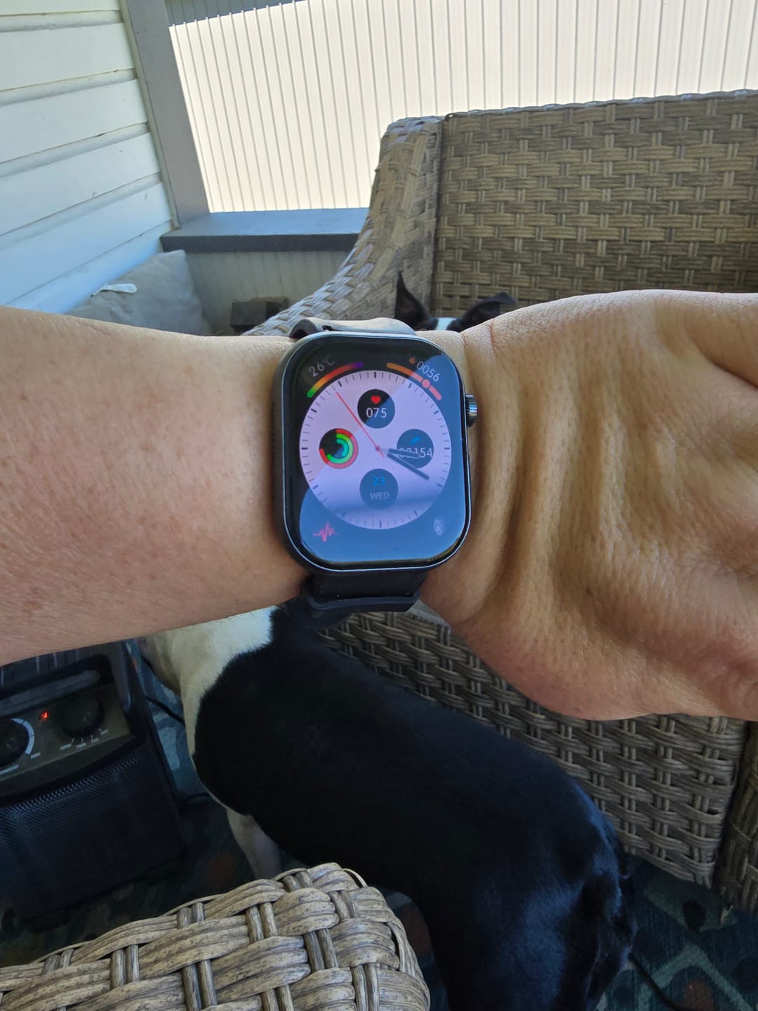 Customer photo review of Bearscome Pro 8 ECG blood glucose Intelligent micro-physical examination monitoring Smartwatch