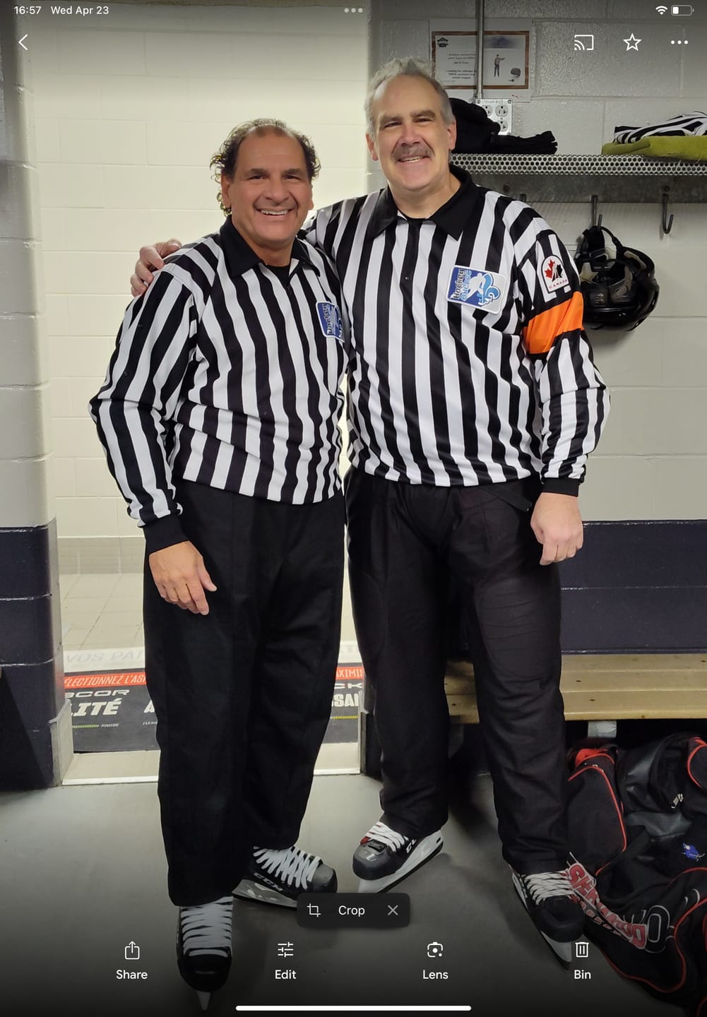 Customer photo review of ZB1 HOCKEY REFEREE BAG