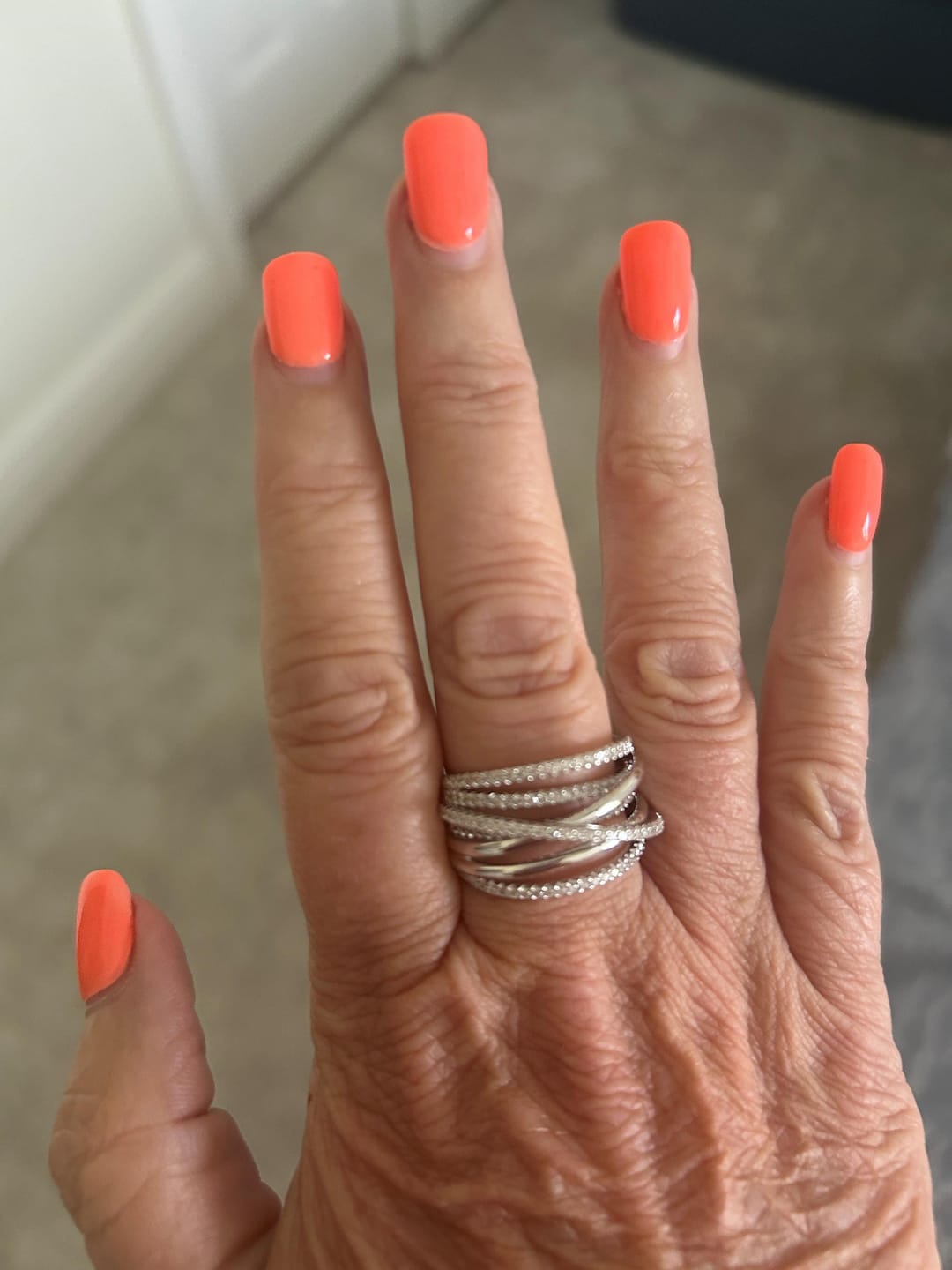 Customer photo review of Starlight Weave Ring