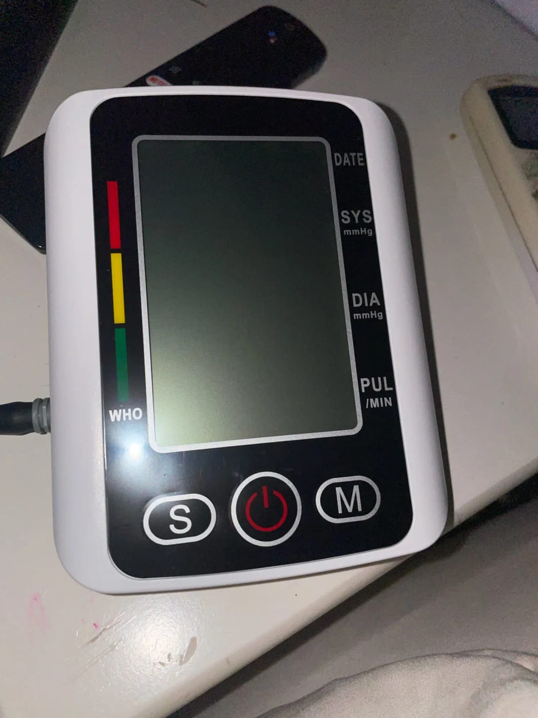Customer photo review of Tensiómetro Digital Profesional Brazo Exacto +voz En Español