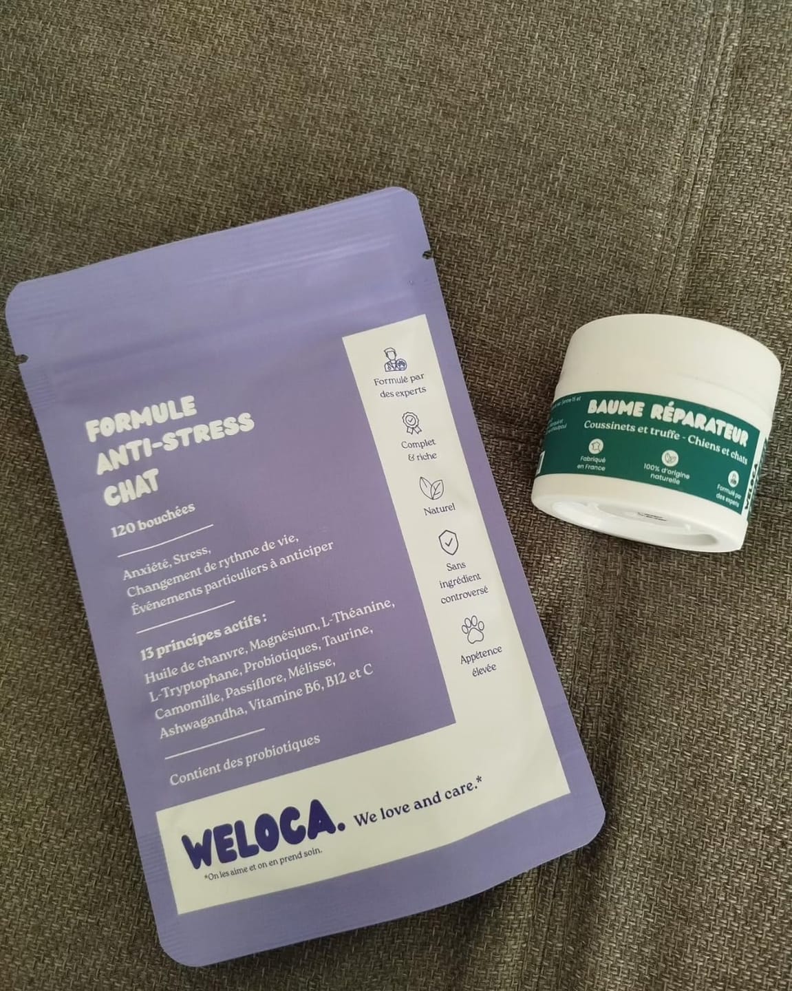 Customer photo review of Complément anti-stress  | Chat