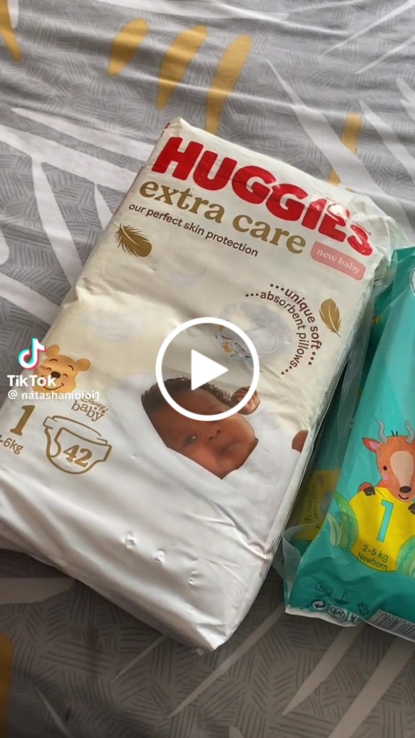 Customer video review of Huggies Extra Care Newborn Jumbo Pack